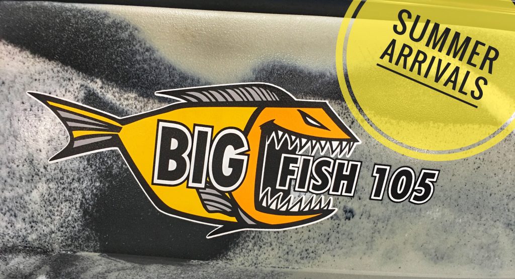 Summer Arrivals in Whitewater Kayaking, Kayak Fishing, and Rec. Kayaking
