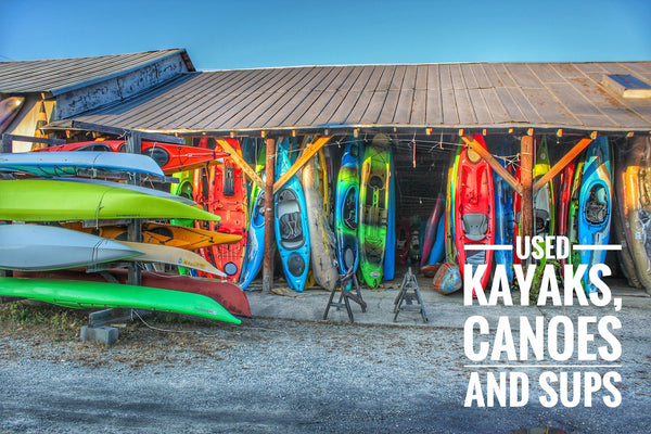 USED Fishing Kayaks, Canoes, Whitewater Kayaks and SUPs