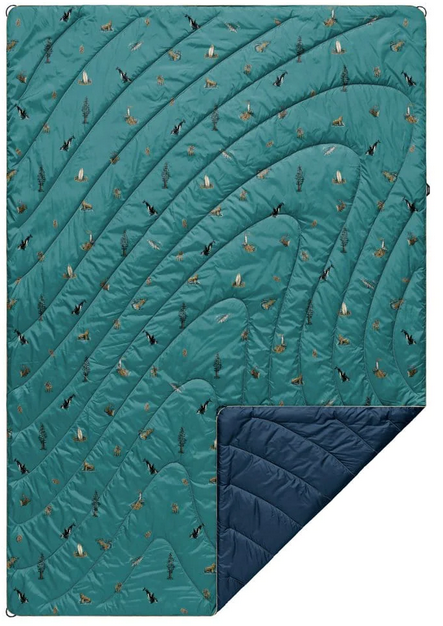 Rumpl Printed Down Puffy Blanket