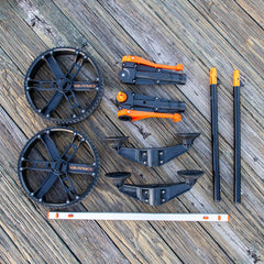 YakAttack TowNStow Scupper Kayak Cart 2