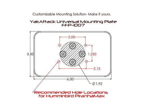 YakAttack Universal Mounting Plate