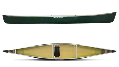 Wenonah Wilderness Tuf-weave Flex-Core 15'4" Canoe - Green