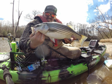 RVA Shad Run, Striper Surprise, Double L Duo, and Tactical Tips from William: It's the VA Spring Kayak Fishing Edition