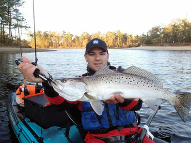Virginia Winter Kayak Fishing and RVA's Whitewater Hero Returns