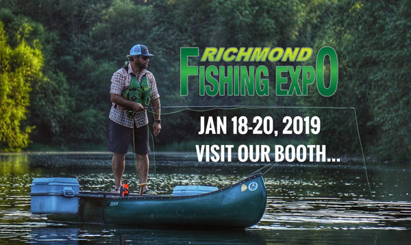 Fishing Kayaks at the Richmond Fishing Expo '19