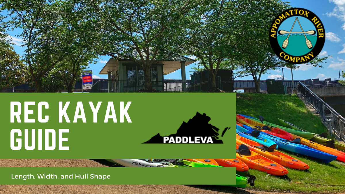 Recreational Kayak Buying Guide Length, Width, and Hull Shape PaddleVa