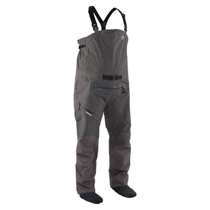 NRS Sidewinder Dry Bibs Gunmetal Small - Closeout