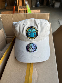 ARC Logo Long Visor Dad Hat - Tan 1