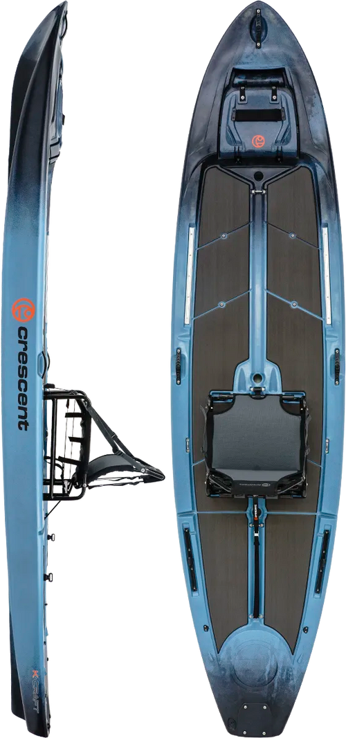 Crescent K Craft Paddleskiff Kayak fishing kayak