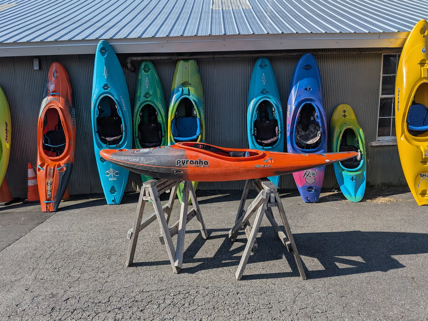 Used Pyranha Scorch Whitewater Kayak