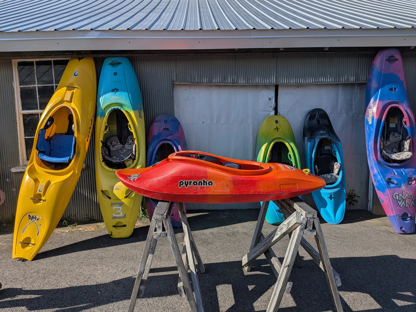 Used Pyranha Jed Whitewater Kayak