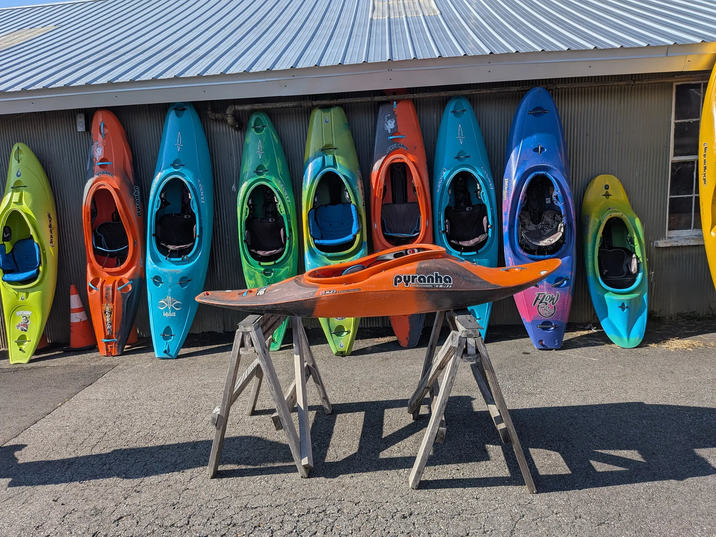 Used Pyranha Ripper Whitewater Kayak