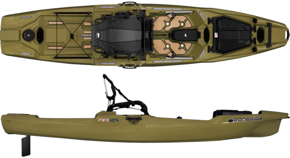 Bonafide PWR129 Fishing Kayak
