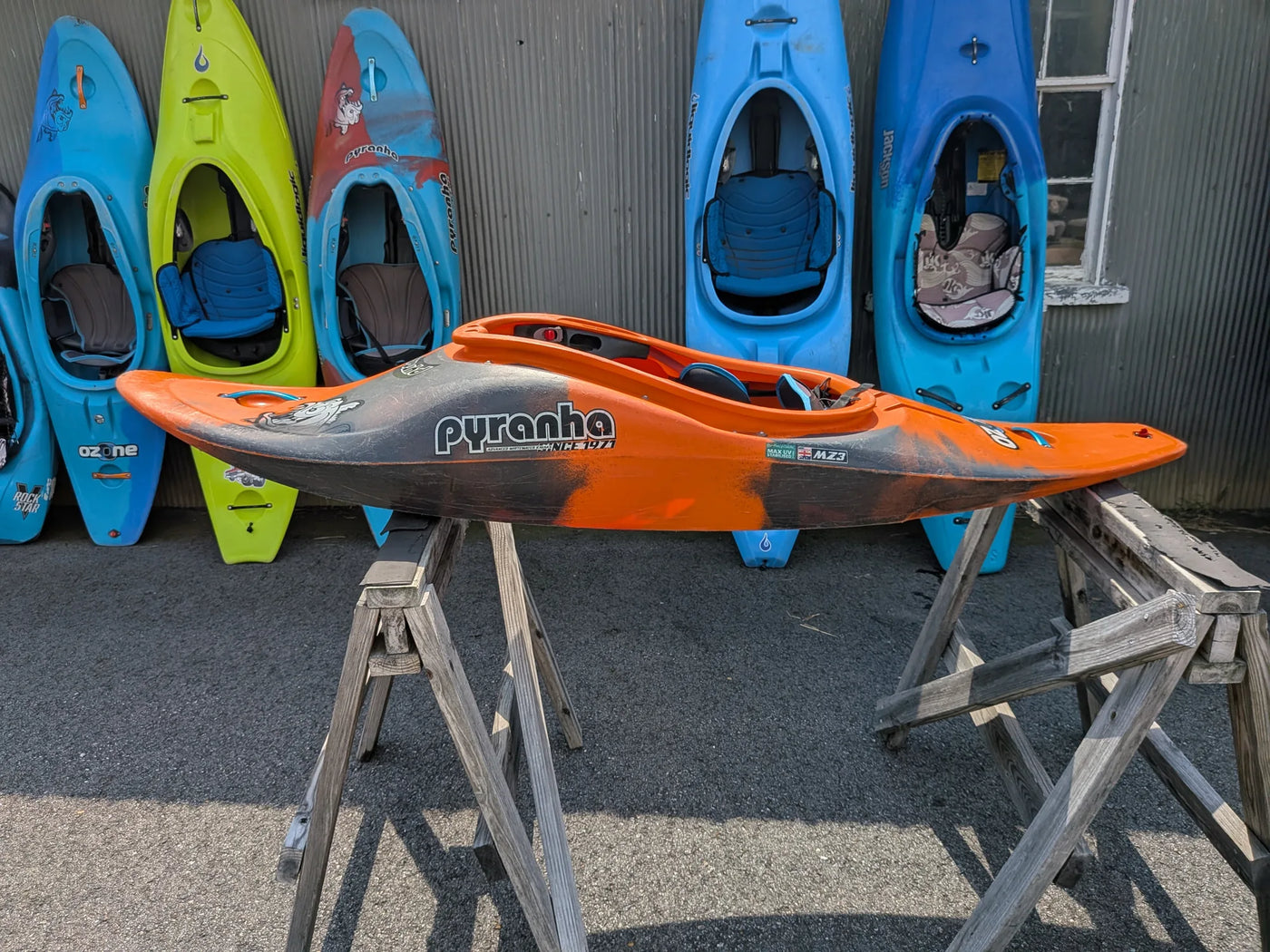 Used Pyranha Ozone Whitewater Kayak