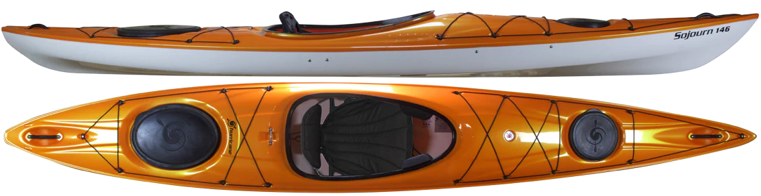 Hurricane Sojourn 146 Kayak w/ rudder -CloseOut