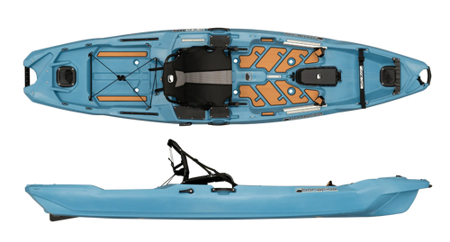 Bonafide RVR 119 Fishing Kayak Steel
