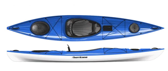 Hurricane Tampico 130 Kayak - Rudder Clearance