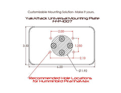 YakAttack Universal Mounting Plate 1