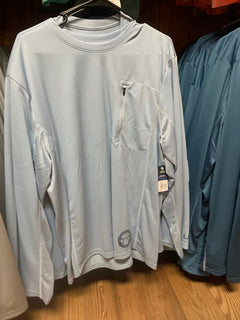HUK Icon X Pocket Long Sleave Shirt - ARC Trad Logo - Clearance 3