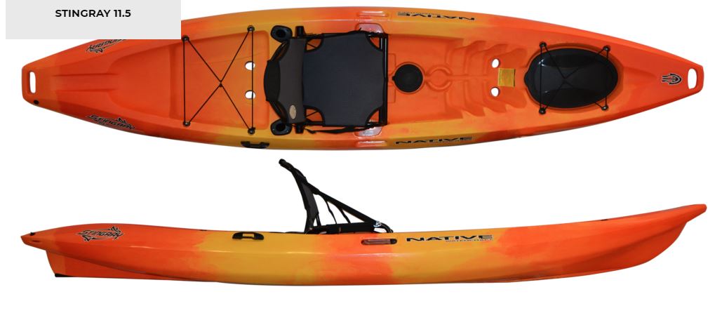 Native Watercraft Stingray 11.5 Kayak - Closeout